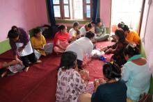 सिम्ता गाउँपालिका महिला ,बालबालिका तथा समाज कल्याण इकाई को आयोजनामा चुरापोते तथा क्रीष्टल बुनाइ तालिम संचालन भैरहेको छ बैशाख २४ देखि संचालन भएको तालिम जेठ २ गते समापन हुनेछ।