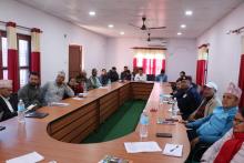 सिम्ता गाउँपालिका सुर्खेतको आयोजनामा सुरक्षीत आप्रवासन (सामी) कार्यक्रम कार्यान्वयन संरचना (मोडालिटी) सम्बन्धि अभिमुखिकरण कार्यक्रम गाउँपालिका उपाध्यक्ष गोमा शर्मा रेग्मिको अध्यक्षता र गाउँपालिका अध्यक्ष ऐन बहादुर चन्द र प्रमुख प्रशासकीय अधिकृत धनिराम शर्माको आतिथ्यतामा सम्पन्न भएको छ।